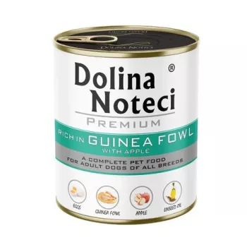 DOLINA NOTECI Premium rica en codorniz con manzana - comida húmeda para perros - 800 g