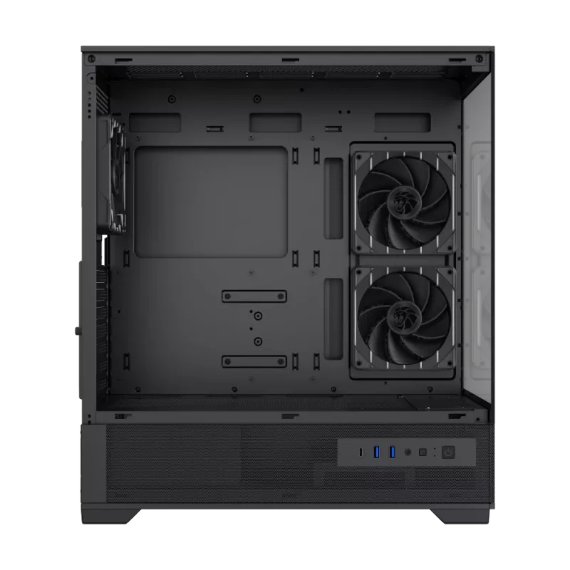 Caja Gamemax | VISTA 2 AB | negra | torre Midi | fuente de alimentación no incluida