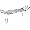 Tendedero PROMIS MONZA extensible grande negro - plegable de pie, H1160mm B2600mm T6000mm