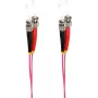 shiverpeaks BS77901/4. Longitud de cable: 1 m, tipo de fibra: OM4, conector 1: ST, conector 2: ST, diámetro del núcleo: 50 µm, dúplex completo, color del cable: violeta (BS77901/4)