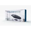 Presentador inalámbrico IR GEMBIRD WP-L-11, 4 botones, receptor USB RF de 2,4 GHz, Negro, pila AAA