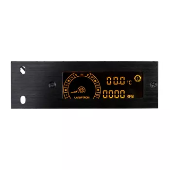 Controlador PCI de ventiladores y LED RGB Lamptron TC20, negro – hub de ventiladores/LED montado en ranura PCI