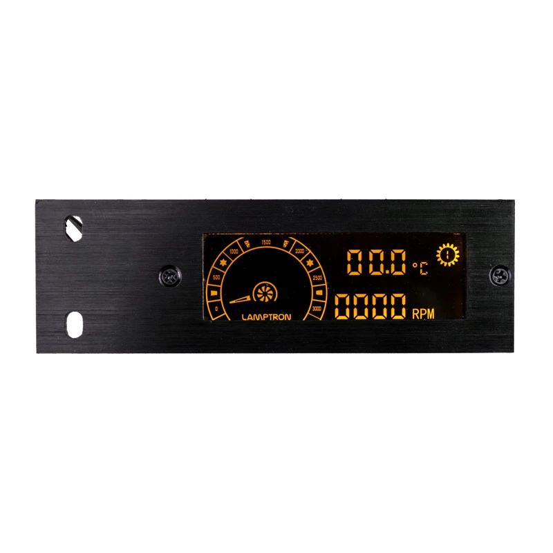 Controlador PCI de ventiladores y LED RGB Lamptron TC20, negro – hub de ventiladores/LED montado en ranura PCI