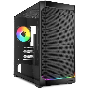 Sharkoon MK4W RGB Strip Micro Tower Negra