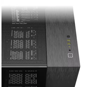 Caja de PC Corsair CC-9011287-WW Midi-Tower Aluminio, Negro
