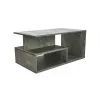 Topeshop PRIMA BETON mesa de centro, forma libre, 1 pata