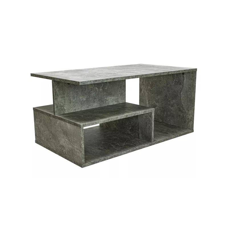 Topeshop PRIMA BETON mesa de centro, forma libre, 1 pata