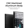 Teclado mecánico Keychron Q6 Max QMK VIA con interruptores Gateron Jupiter, formato completo