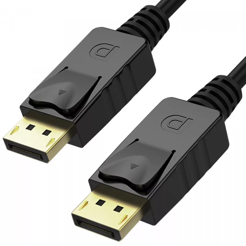 Cable DisplayPort Unitek Y-C609BK — 3 m, conector macho a conector macho, negro