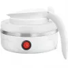 Hervidor de agua de viaje plegable portátil Forest negro 0,6 l 600 W