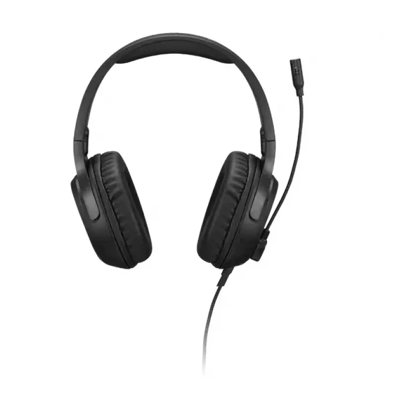 Lenovo H110 auriculares gaming GXD1P46879, con cable, 3,5 mm, micrófono integrado, controlador de 50 mm, 50 Hz-20 kHz, 32 Ω, negros