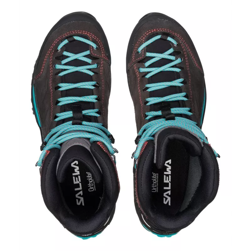 Salewa MTN Trainer Mid GTX Mujer Negro, Azul