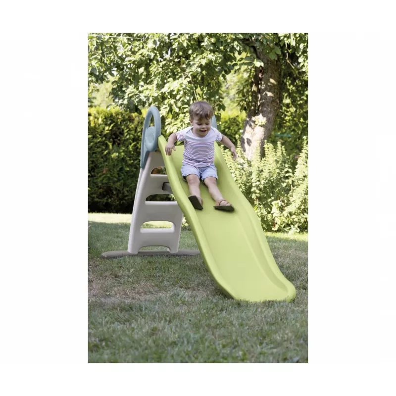 Tobogán infantil de exterior Simba-Dickie Smoby Life Funny Wave Slide con conexión de agua