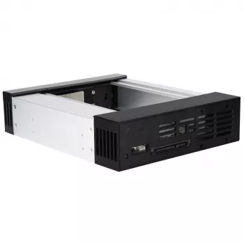 SilverStone FS301 - 13,3 cm (5.25 pulgadas) - Bahía para unidad de almacenamiento - 3.5 pulgadas - SATA - Serial Attached SCSI (SAS) - SAS - SATA - 3.5