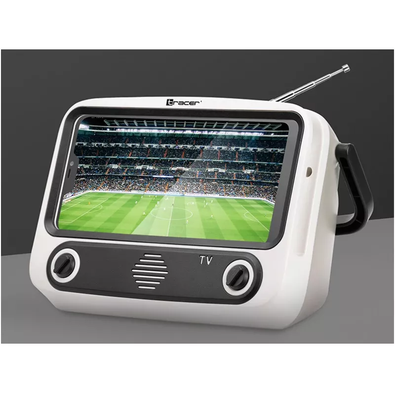 Soporte móvil TRACER T-MLX48046 con altavoz Bluetooth, soporte ajustable para teléfono/tableta