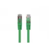 Lanberg PCF6-20CC-0025-G Cable de conexión Cat.6 F/UTP, paquete de 10, 0,25 m, Verde
