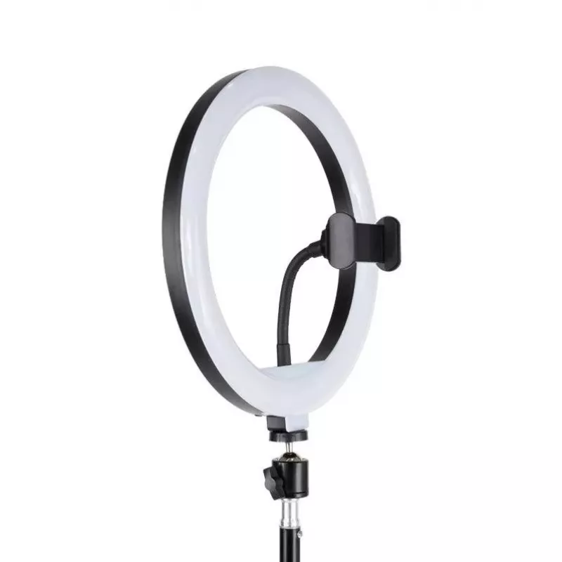 Havit ST7026 trípode con anillo de luz RGB, negro