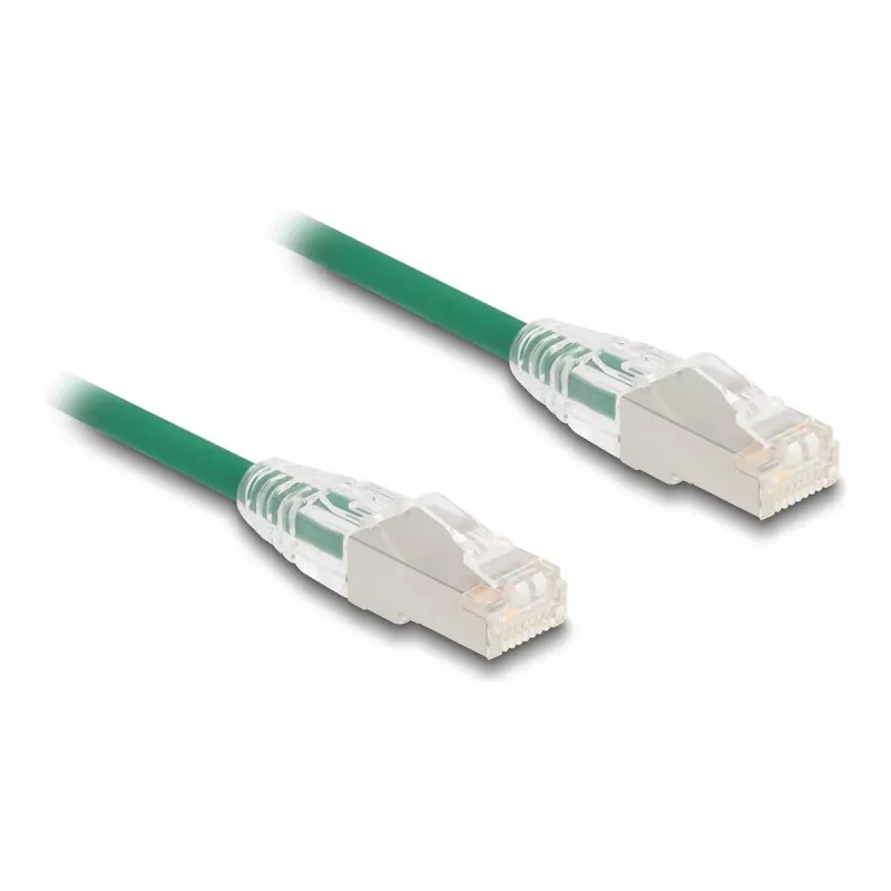 Cable de red DeLOCK RJ45 Cat.6A macho a macho 3 m verde