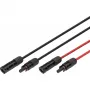 Cable Digitus DK-SCEC66-0030 6 mm² 3 m MC4 negro rojo
