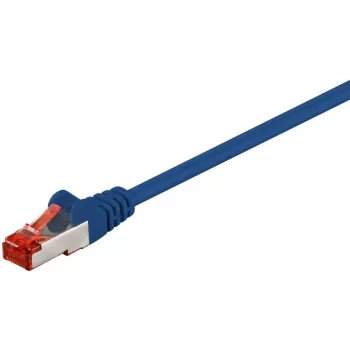 Wentronic Goobay cable de red CAT 6, S/FTP (PiMF), azul, 50 m – LSZH libre de halógenos, cobre (68276)