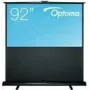 Optoma Panoview Pull Up DP-9092MWL - Pantalla de proyección - 234 cm (92 inch) - 16:9 - Blanco mate - Negro - para Optoma HZ40STx, UHD35x