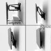 Soporte de pared MACLEAN MC-891 para TV VESA 600x400, inclinable, regulable en altura, carga máx. 35 kg