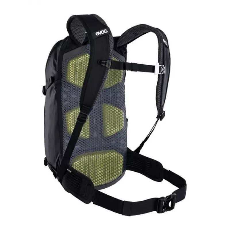 Mochila EVOC Stage mochila de bicicleta negra nailon, polirratán