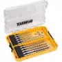 Juego de brocas para martillo DeWalt Extreme Full Carbide SDS-plus, 10 uds., DT70752-QZ