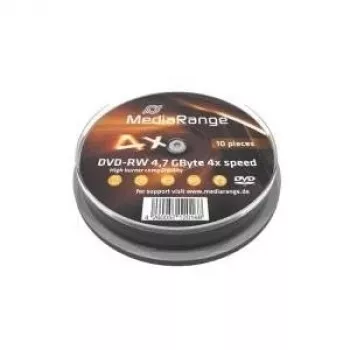 DVD-RW MediaRange MR450 4,7 GB 10 uds.