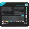 Faber-Castell Black Edition lápices de colores, 100 uds. en caja metálica (116490)
