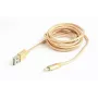 Cable Lightning Cablexpert CCB-MUSB2B-AMLM-6-G 1,8 m oro