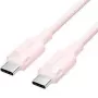 Vention TRDPH cable USB-C a USB-C, 2 m, rosa