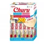 Snack de comida húmeda para gatos INABA Churu 20 x 14 g – tubos de mousse con sabor a atún y marisco