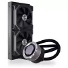 Refrigeración líquida todo en uno para procesador Lian Li Galahad AIO 12 cm Negro