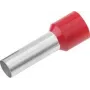 Cimco 187007 terminal tubular 1 mm² parcialmente aislado rojo 100 uds. (187007)