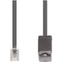 Cable de teléfono e+p T 19 6 m negro