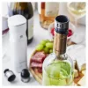 Bomba de conservación de vino ZWILLING FRESH & SAVE – cabezal de bomba para tapones de vacío, gris, Ø 3 cm, altura 40 mm, set de 3 unidades