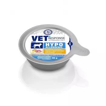 VET RESPONSE hipoalergénico pavo - comida húmeda para gatos - 85g