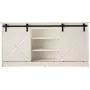 Cómoda 160x80x35 GRANERO blanco/blanco brillante