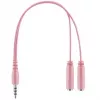 Auriculares y headset Deltaco GAM-030-P con cable diadema Gaming USB Type-A Rosa (GAM-030-P)