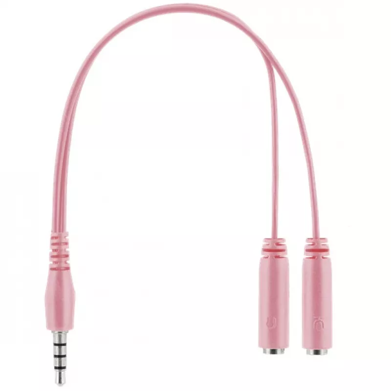 Auriculares y headset Deltaco GAM-030-P con cable diadema Gaming USB Type-A Rosa (GAM-030-P)