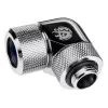 Tubería para refrigeración líquida de PC BitsPower BP-E90RMLA14 — latón, 14 mm de diámetro, plata