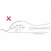BakkerElkhuizen Evoluent 4 Izquierda, zurdos, diseño vertical, láser, 2600 DPI, Negro, Gris, Plata