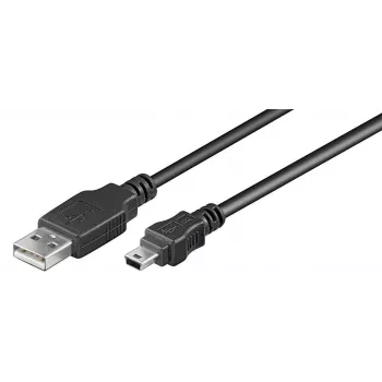 Goobay | Cable USB 2.0 Hi-Speed | 50768 | USB-A a Mini-USB conector USB 2.0 macho (Type-A) | conector USB 2.0 Mini macho (Type-B, 5 pines)