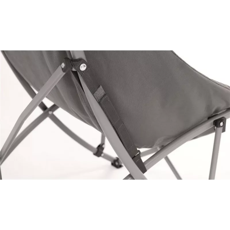 Silla de camping Outwell Tally Lake — 4 patas, carga máx. 120 kg, peso 4,9 kg, 620×650 mm