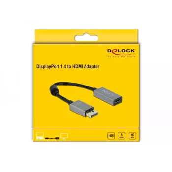 Adaptador DisplayPort 1.4 activo a HDMI DeLOCK 66436