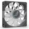 Valkyrie V12R ARGB 120 ventilador de caja, aspas invertidas, negro, VK-FANV12RB