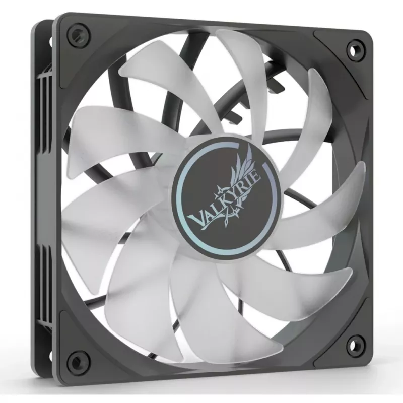 Valkyrie V12R ARGB 120 ventilador de caja, aspas invertidas, negro, VK-FANV12RB
