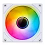 Ventilador de carcasa Jonsbo ZK-120W 3en1 A-RGB blanco — 120 mm, iluminación A-RGB