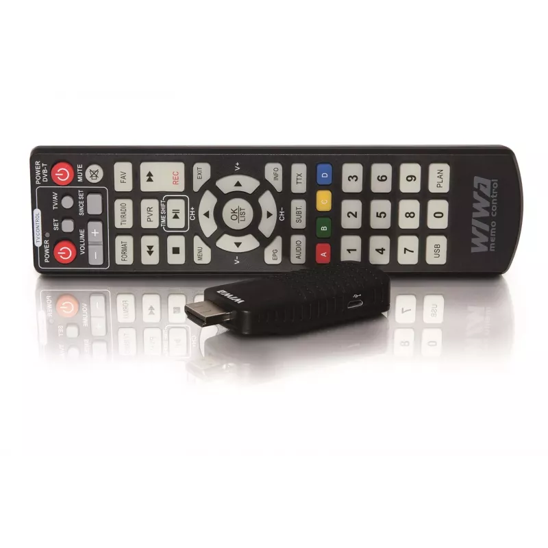 Decodificador sintonizador TV Wiwaj DVB-T2 Hevec Mini LED